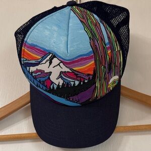 SunDay Colorful Mountain Trucker Hat